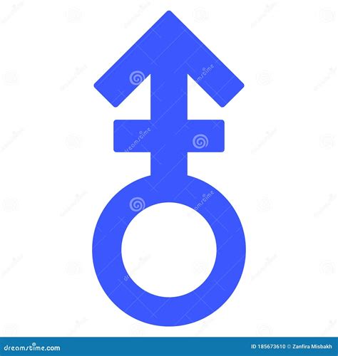 Third Gender Symbol Flat Icon Stock Illustration Illustration Of Sign Human 185673610