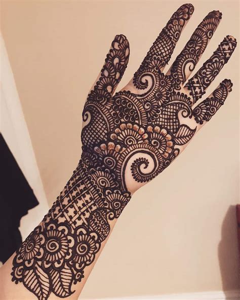 How To Draw Simple Mehndi Designs For Hands