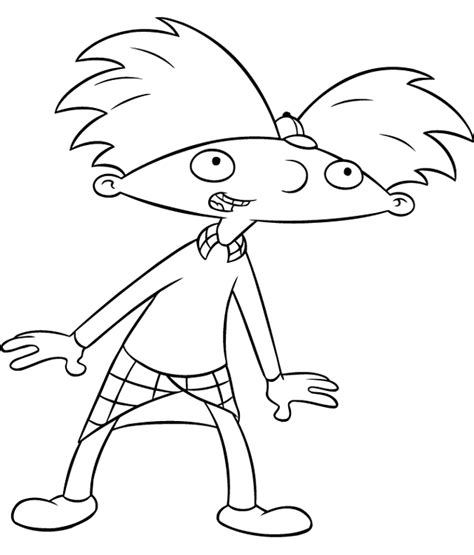 Hey Arnold Coloring Pages Best Coloring Pages For Kids