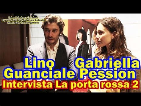 La Porta Rossa Intervista A Lino Guanciale E Gabriella Pession Youtube