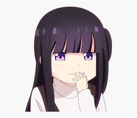 Discord Anime Emojis Png Smug Transparent Png Kindpng