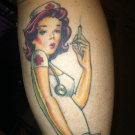 pin up nurse my tattoos pinterest tattoos pin up nurse and pin up