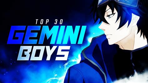 Top 30 Gemini Anime Boys Youtube