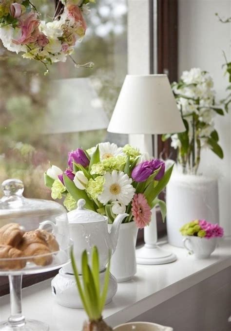 The main thing you are thinking. 45 Window sill decoration ideas - original and creative ...