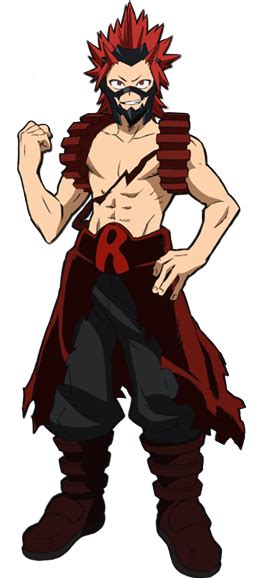 Imagen Eijiro Kirishima Traje De Héroepng Wiki Boku No Hero