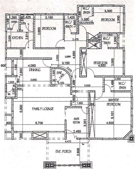 Five Bedroom Duplex Plan In Nigeria Google Search Bungalow Floor