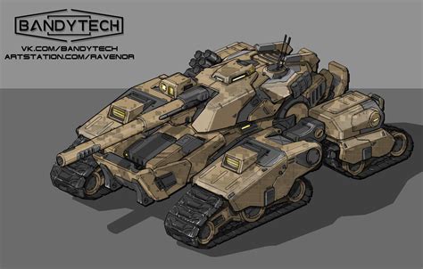 Heavy Tank Concept Art Eldar Safin On Artstation At