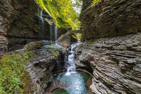 Watkins Glen State Park Hiking Past 19 Waterfalls Through A Gorge In