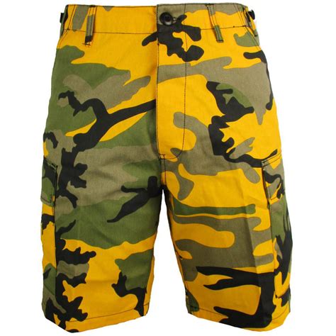 Bdu Yellow Camo Shorts Army And Outdoors