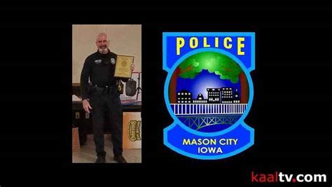 Mason City Officer Receives Officer Of The Year Award Abc 6 News