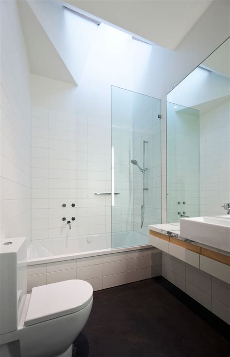hall bath ideas bathroom contemporary  shower