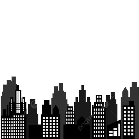 Big City Building Illustration Building City City Building Png And