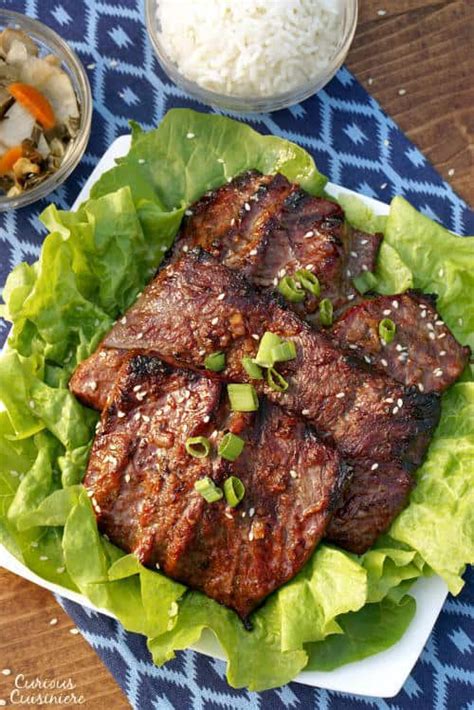 Galbi Korean Bbq Short Ribs Curious Cuisiniere