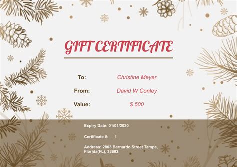 Share More Than Blank Tattoo Gift Certificate Template Super Hot In Cdgdbentre