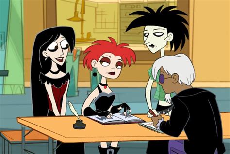 Pin On Animated Goth Girl Dark Cartoon Gamer And Comic Girls