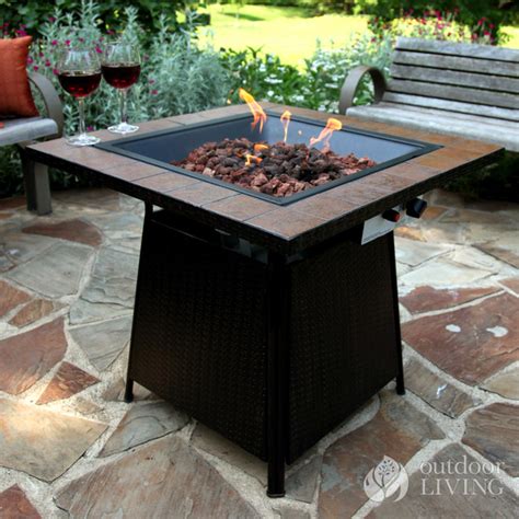 Uniflame Propane Outdoor Fire Bowl Contemporary Fire Pits Dallas