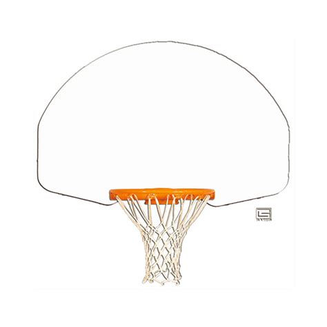 Steel Fan Shaped Backboard Basketball Backboards