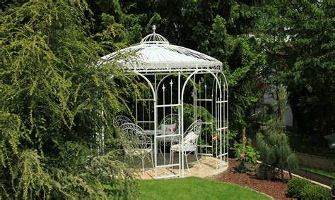 Hier finden sie pavillon für garten in allen möglichen varianten von günstige pavillons in unterschiedlichen größen für alles kunden. Garten & Design, Nostalgische Metall-Pavillons Udo Noller ...