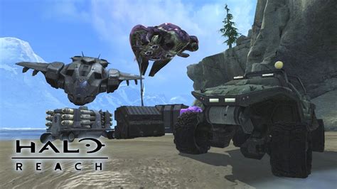 All The New Scenery Items In Halo Reach Forge Halo Masterchief