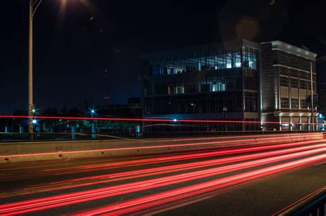Images Gratuites Lumière Structure Route Nuit Autoroute Paysage