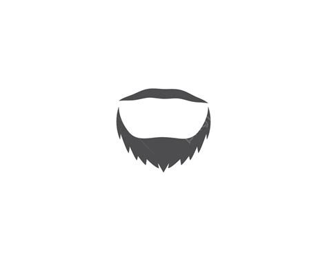 Beard Logo Vector Badge Boy Silhouette Vector Badge Boy Silhouette