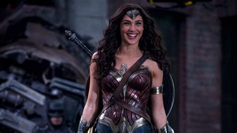 Gal Gadot Is All Smiles As Wonder Woman In New Batman V Superman