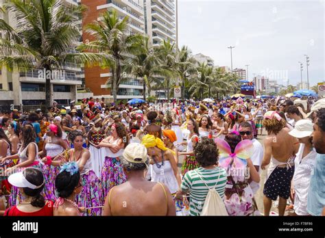 Rio De Janeiro Ipanema Beach Street Carnival Brazil Stock Photo Alamy