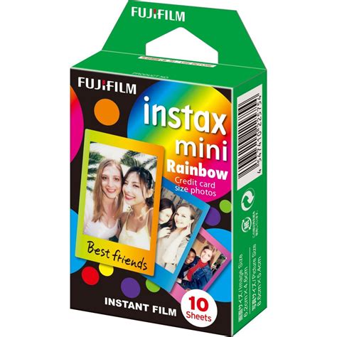 fujifilm instax mini film 10 pack rainbow