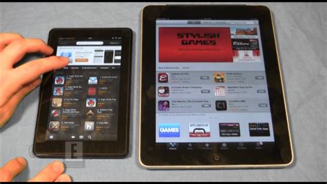 Amazon Kindle Fire Vs The Apple Ipad Youtube