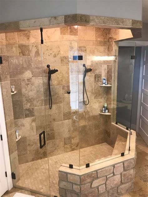 Double Shower Heads Double Shower Heads Bathroom Remodel Idea