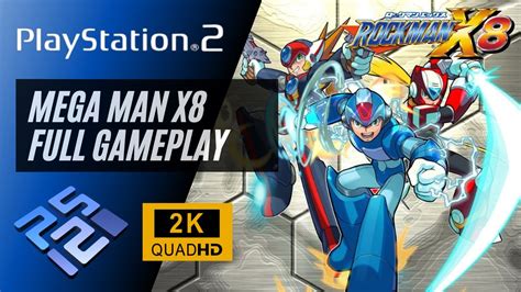 Ps2 Mega Man X8 Hard Mode Full Gameplay Walkthroughlongplay Pcsx2