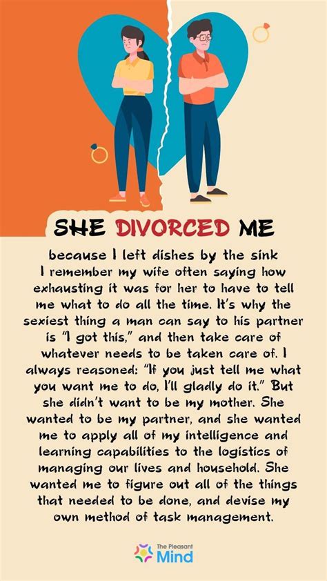 She Divorced Me Because Relationship Advice Healthy Relationship