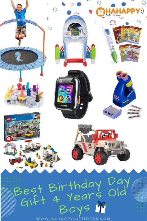 Best Birthday T Ideas For 4 Years Old Boy Hahappy T Ideas