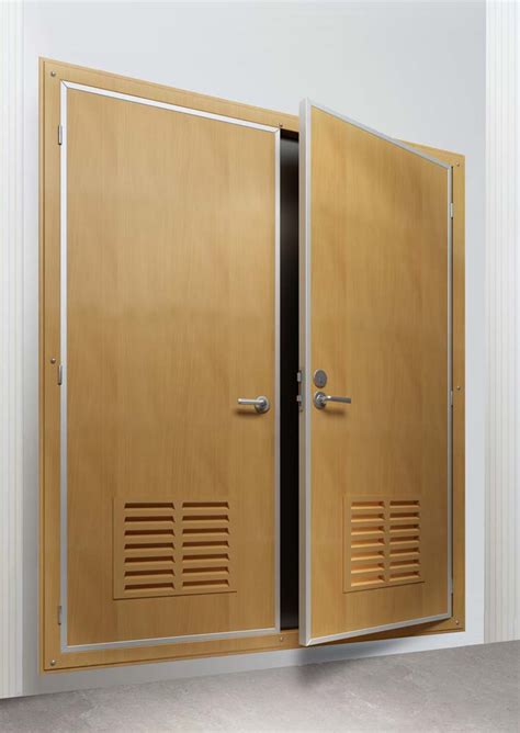 A 60 Fireproof Cabin Door Double Leaf With Top Piece Drship