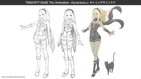 Storyboard Images Reveal Early Plot Outline For Gravity Rush Gravity