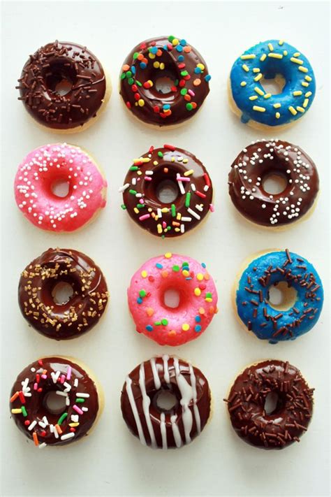 Mini Baked Donuts Baked Donuts Delicious Donuts Donuts