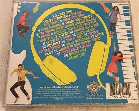 The Fresh Beat Band More Music From The Hit Tv Show Vol 20 Cd Ebay