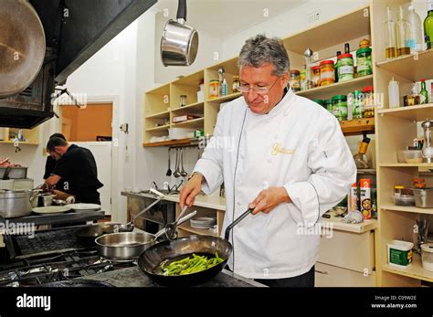 Swiss Restaurateur Urs Gamma In His Restaurant In The Historic Center