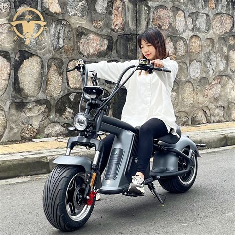 Wholesale Eec V Ah Fat Tire W Chopper Electric Scooter Citycoco