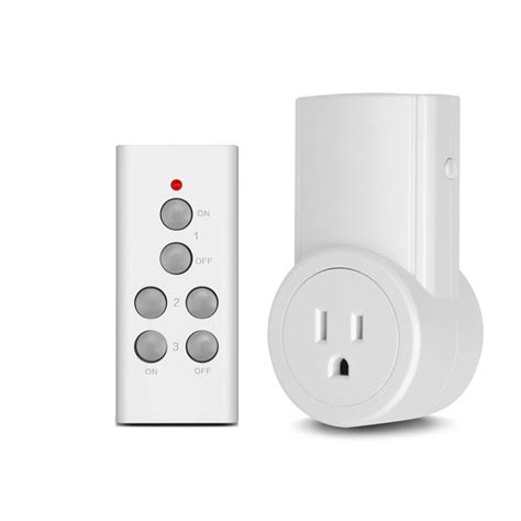 Etekcity Wireless Remote Control Electrical Outlet Switch For Household