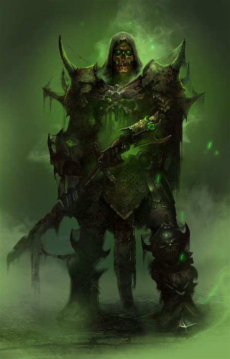Undead Knight Nikolay Karelin Fantasy Demon Undead Knight Fantasy
