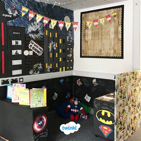 Reading Is Super This Reading Corner Is Certainly Fit For A Superhero
