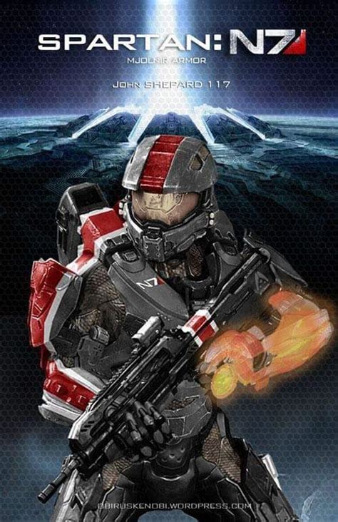 Mass Effect × Halo Crossover Rmasseffect
