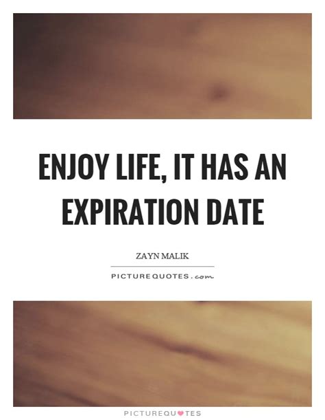 I am the person who doesn't check the expiration date on the milk. Enjoy life, it has an expiration date | Picture Quotes