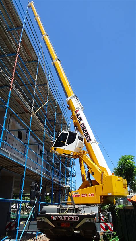 45t All Terrain Crane Hire Qld And Nt Am Cranes And Rigging
