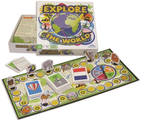 Explore The World Board Game Board Game At Mighty Ape Nz