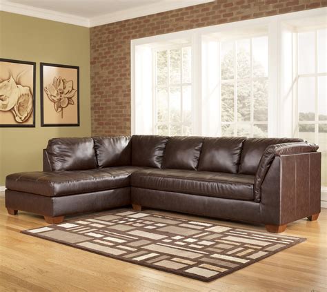 We sell the name brands you know and trust like corinthian, ashley, liberty, howard miller, pulaski, klaussner and many more at heavily discounted prices. DuraBlend - Mahogany Sectional Sofa with Left Facing ...