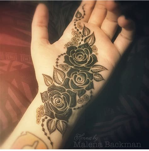 Roses Mehndi Designs Henna Pinterest Tatuajes Yo Hablo Y Henna