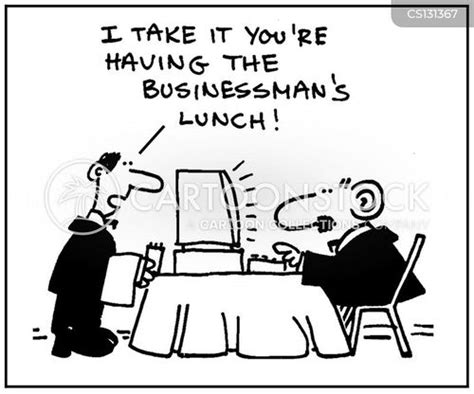 Lunch Meetings Cartoons And Comics Funny Pictures From Cartoonstock