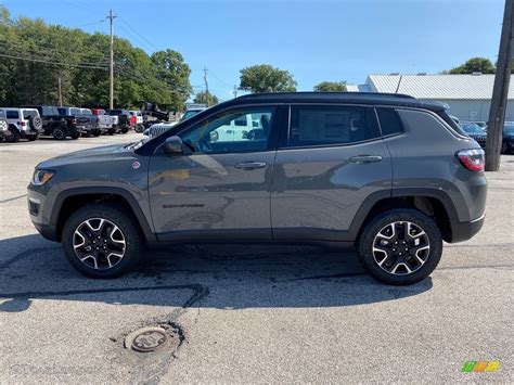 Sting Gray 2021 Jeep Compass Trailhawk 4x4 Exterior Photo 139607796